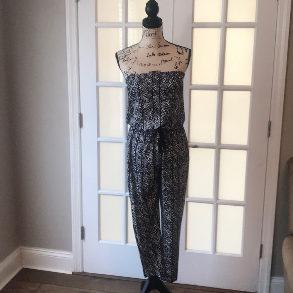 Strapless jumpsuit